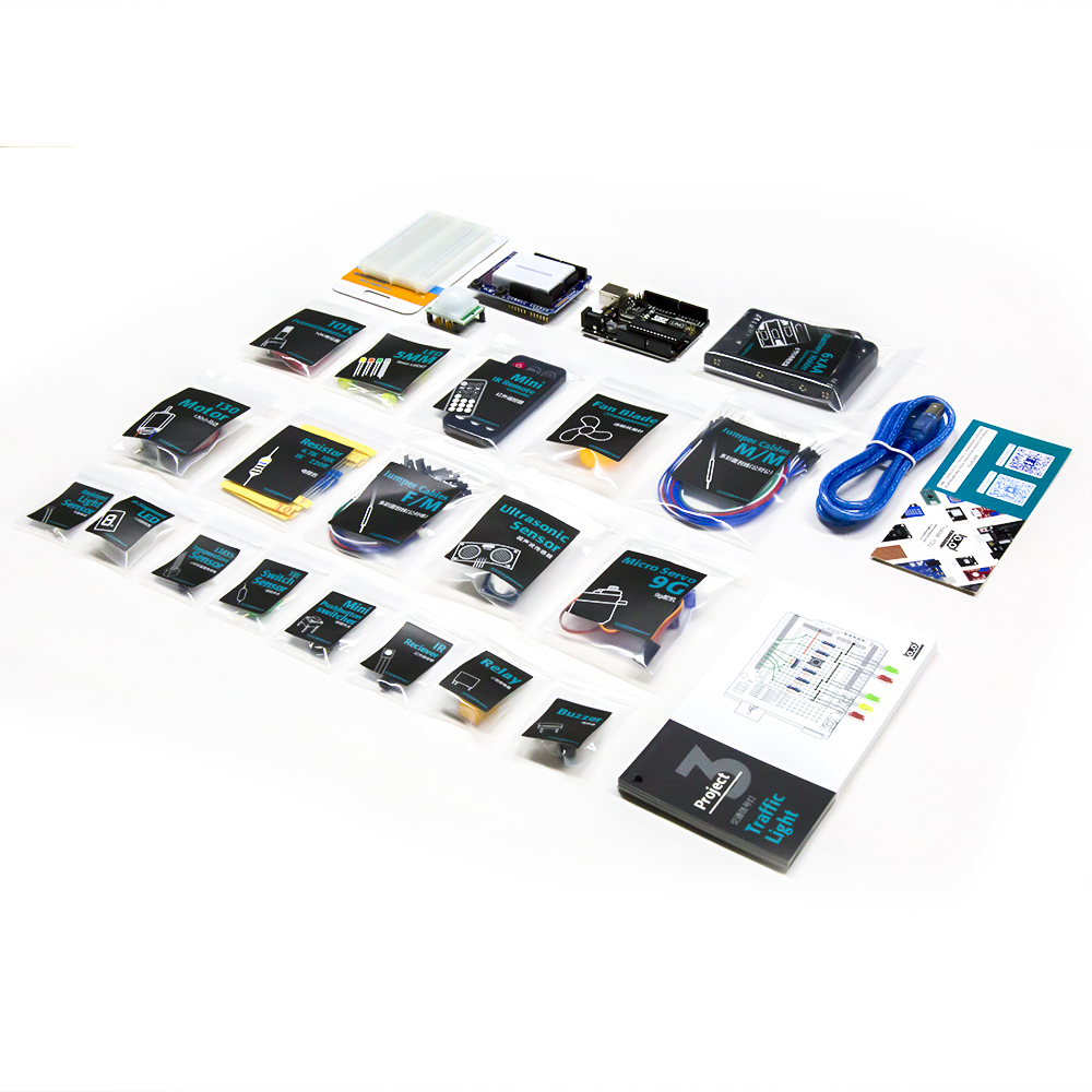 Набор для начинающих Arduino UNO R3 DIP